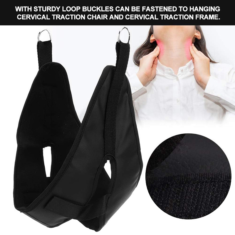 Soft Neck Stretching Belt Pain Relief 1pcs Hanging Cervical Traction Device Metal Bracket Chiroprac 3