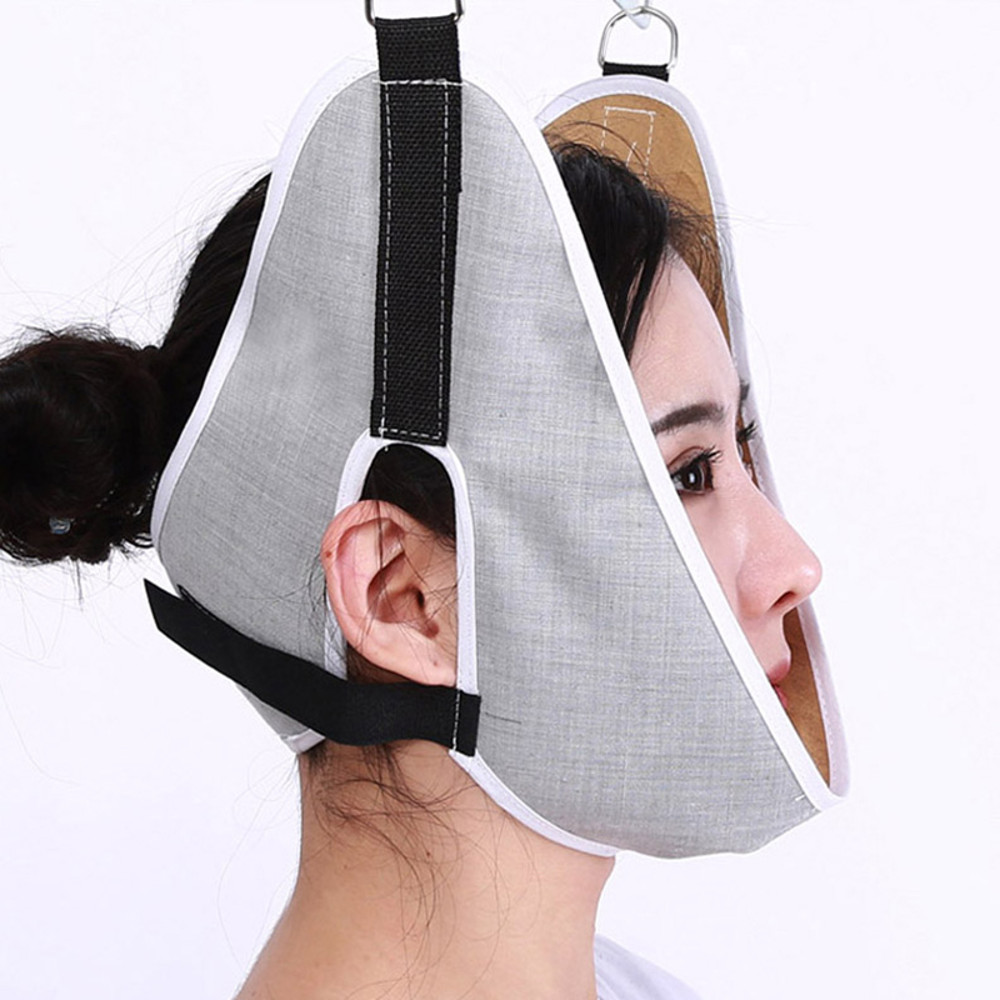 Soft Neck Stretching Belt Pain Relief 1pcs Hanging Cervical Traction Device Metal Bracket Chiroprac 5