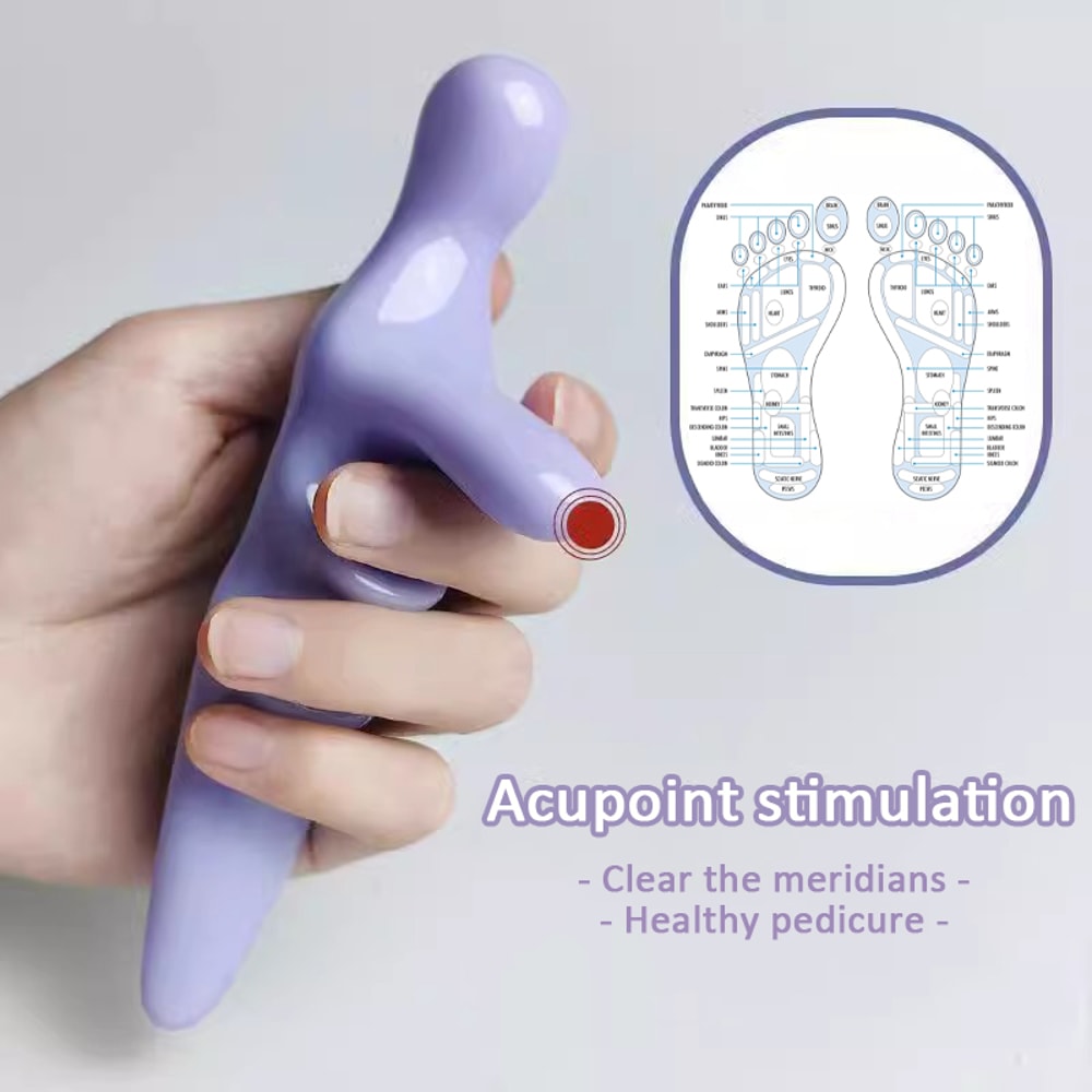 Manual Massage Tools, T Shaped Massager, Deep Tissue Acupressure, Neck Shoulder Back Foot, Muscle Fatigue Relief