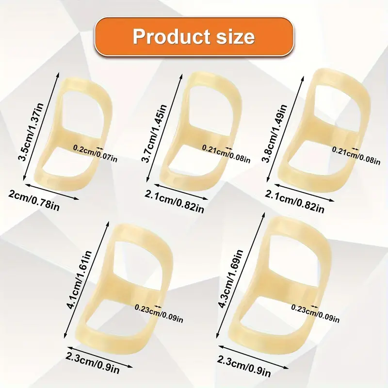 Flexible Finger Fixing Splint Kit, Protector Ring Sheath, Hammer Shaped Fixator for Injury Support Rehabilitation