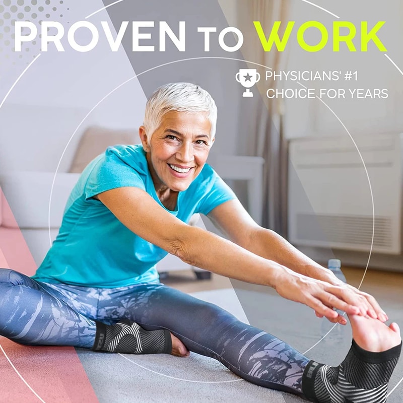 Plantar Fasciitis Socks Sleeves Sports Ankle Brace Compression Foot Arch Support Achilles Tendoniti 3