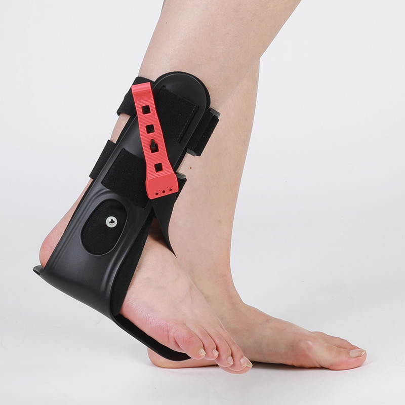 Ankle Foot Orthosis Brace, Inflatable Airbag Support, Drop Foot Aid, Comfortable Walking Brace for Stroke Hemiplegia