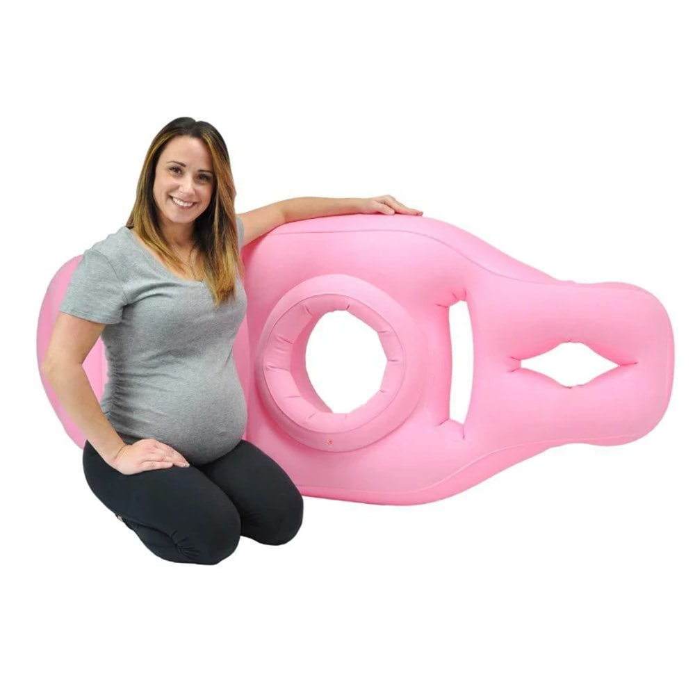 Maternity Body Bed Pillow, Inflatable Pregnancy Yoga Mat, Inflatable Mat Mattress for Pregnant Women, Comfortable Sleep