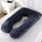 U Type Lumbar Pillow, Soft Fleece Pregnant Pillow, Side Protect Cushion for Pregnancy Women