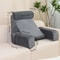 Ergonomic Back Support Cushion for Bed Chair, Reading Pillow with Armrests Cushion, TV Gaming Comfort Accessory Bed