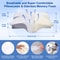 Ergonomic Memory Foam Pillow For Neck And Shoulder Pain Relief Pulatree Cervical Pillow Supportive 4