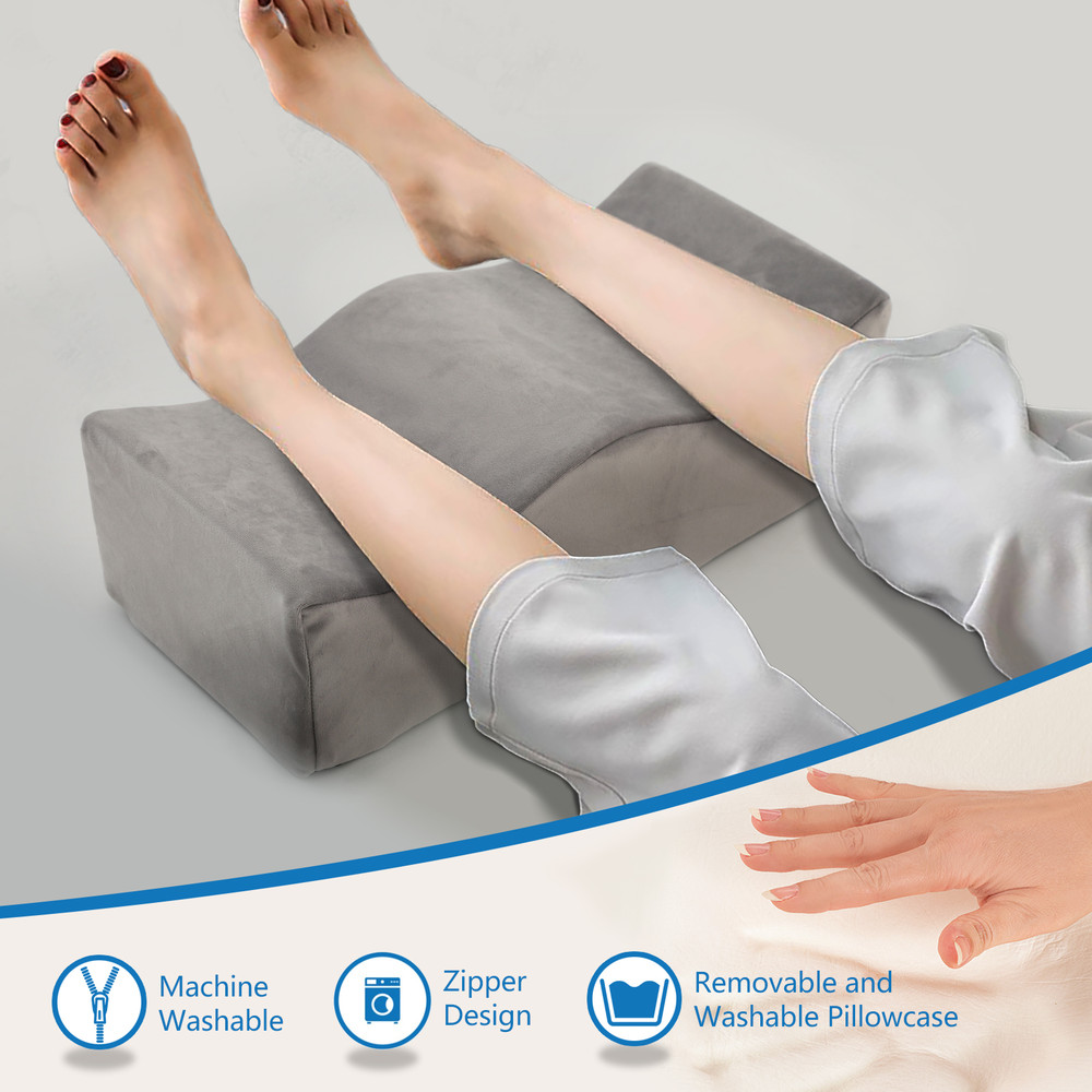 Ergonomic Leg Pillow, Pillow for Leg, Memory Sponge Leg Support Pillow, Relieve Down Leg Pressure, Relax Support Cushion
