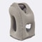 Portable PVC Inflatable Travel Pillow, Chin Support Cushion for Airplane, Car, Office, Comfortable Headrest Nap Pillow
