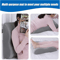 Foot Stress Relief Cushion, Memory Foam Leg Raiser Pillow, Ergonomic Support Cushion, Massage Body Pillow for Pregnancy