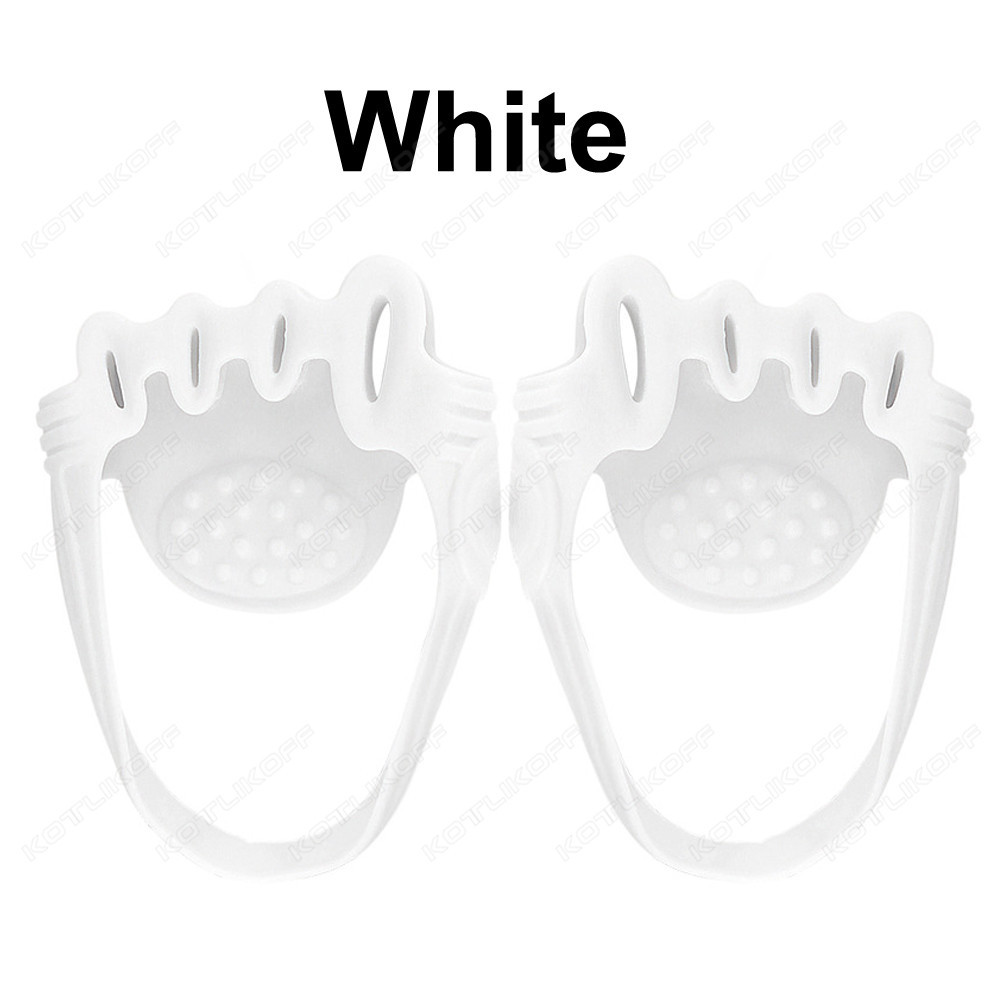 Overlapping Toe Separator 5 Holes Toe Splitter Breathable Foot Care Tools Toe Separators Straighten 7