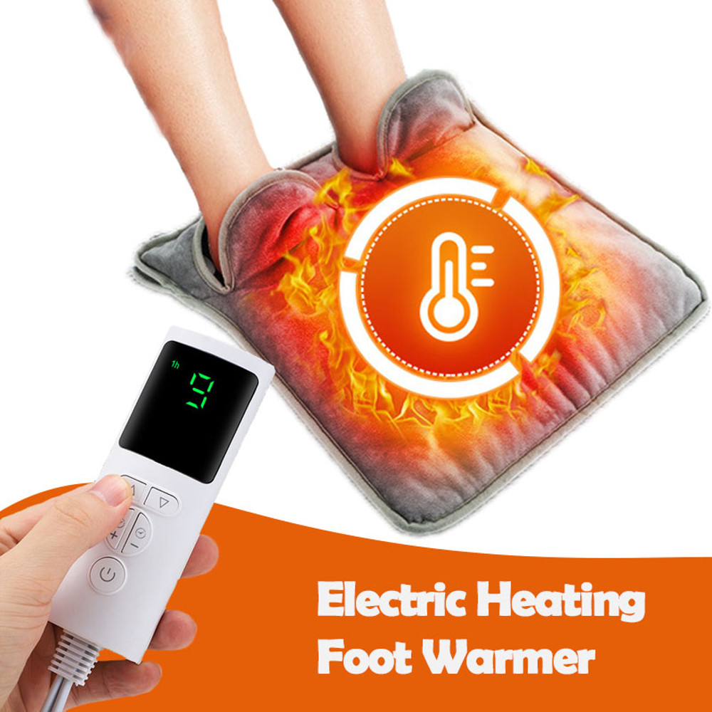 Washable Electric Heating Pad Blanket 9 Heat Settings 4 Timer Options Winter Warmer For Neck Back W 0