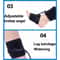 Adjustable Drop Foot Orthosis Stabilizer, Plantar Fasciitis Dorsal Night and Day Splint, Orthotic Brace Support