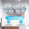 Mini Scalp Massager Electric Smart Head Massager, Wireless Waterproof Body Massage, TYPE C Neck Deep Tissue Kneading