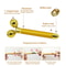 Facial Roller Massager, Electric Beauty Bar, Face Slimming Tool, Vibrating Skin Care Roller, Anti Wrinkle Lifting Device