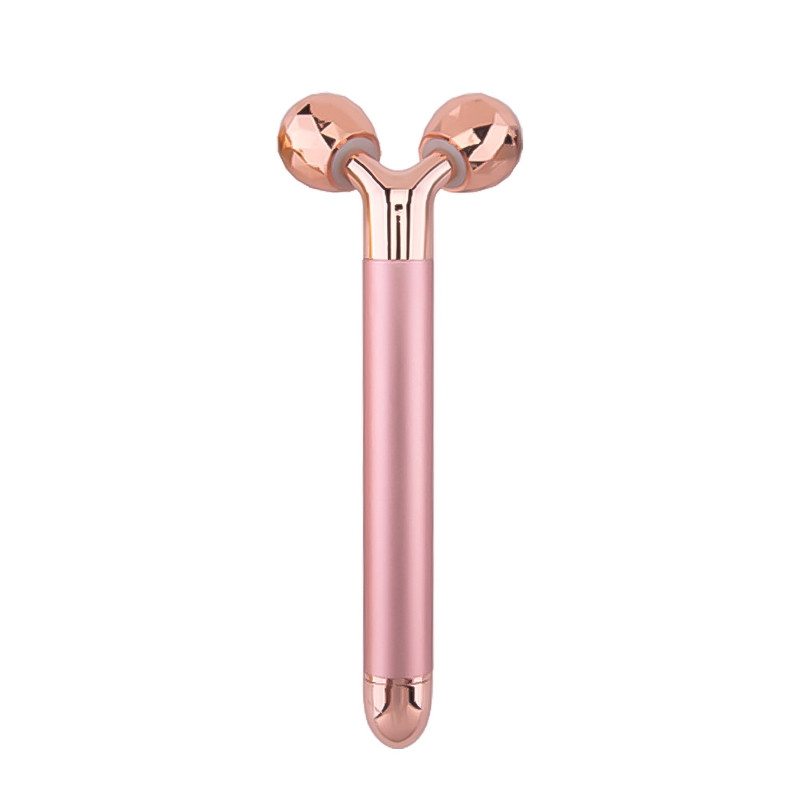 Facial Roller Massager, Electric Beauty Bar, Face Slimming Tool, Vibrating Skin Care Roller, Anti Wrinkle Lifting Device