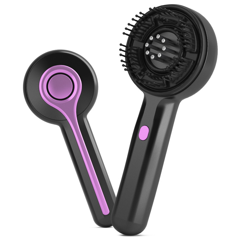 Essential Oil Red Light Scalp Massage Comb Handheld Electric Head Massager IPX7 Waterproof Muscle R 5