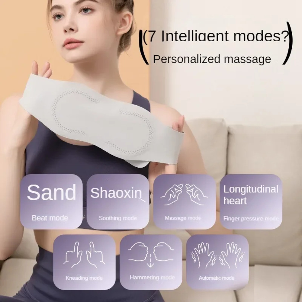 EMS Pulse Waist Protector Intelligent Heating Waist Massager Abdominal Massage Belt For Acid Swelli 3