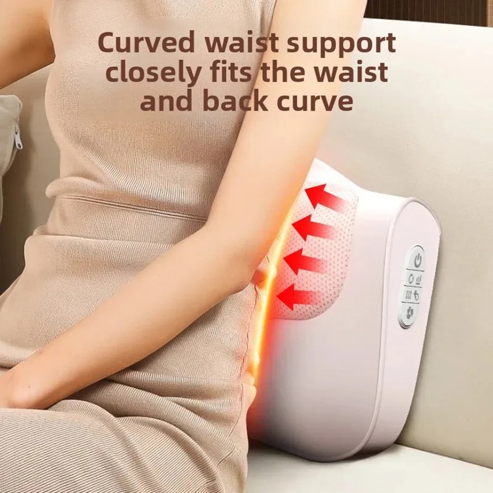 Multifunctional Neck Massage Pillow Shiatsu Kneaded Electric Cervical Massager Waist Back Shoulder 1