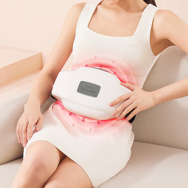 Bian Shi Hot Compress, Abdominal Massager, Stomach Massager, Portable Charging Device, Relieve Abdominal Discomfort