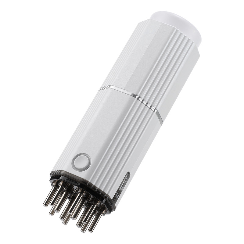 Portable Hair Serum Applicator Comb, Scalp Vibration Massager, Red Light Therapy, Follicle Stimulation, Head Massage