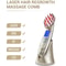 Anti Hair Loss Massage Hair Brush, Electric Laser Hair Growth Comb, Infrared RF Red Light, EMS Vibration Hair Care