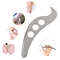 Manual Massage Gua Sha Tool, Stainless Steel Scraping Board, Pain Relief Therapy, Tissue Mobilization