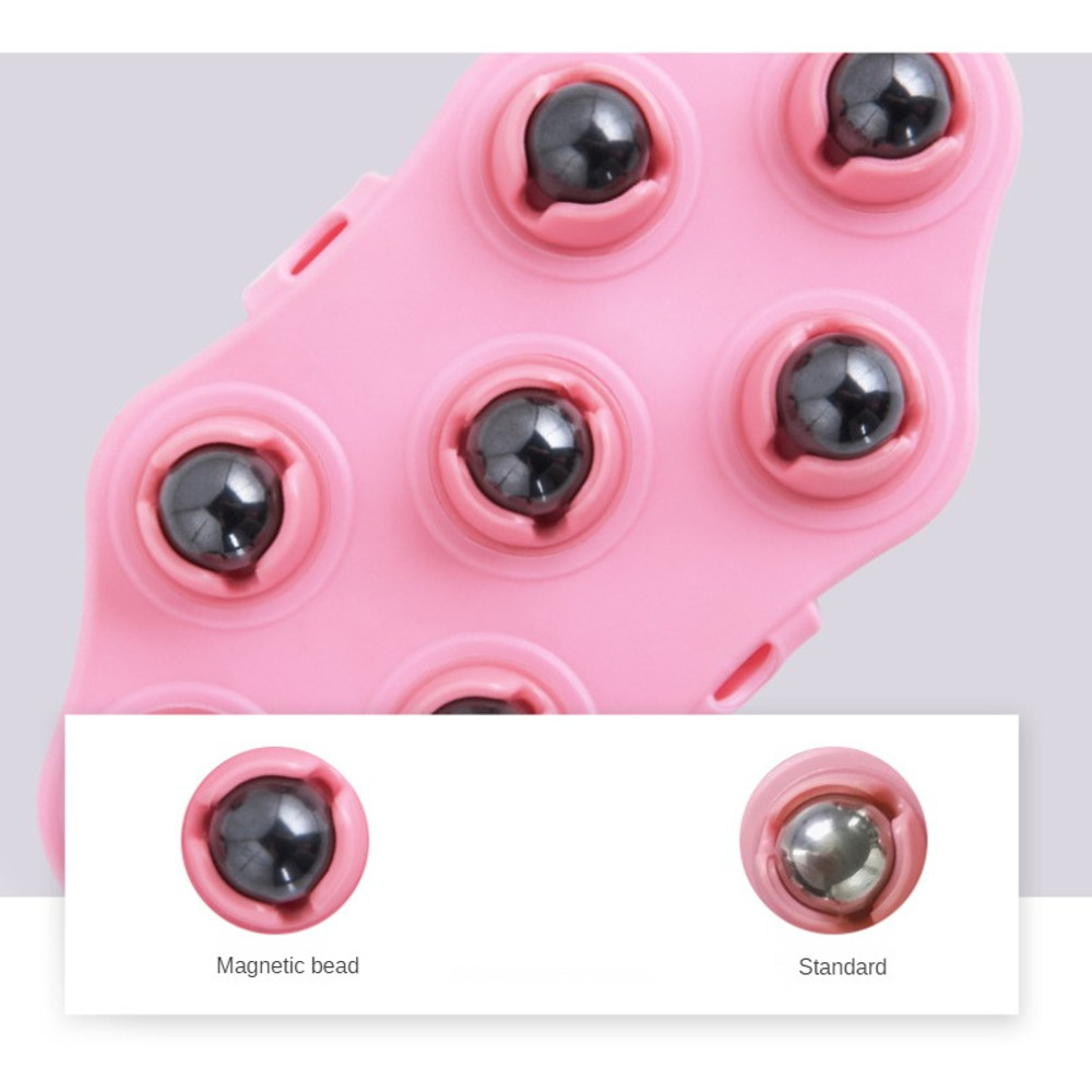 AntiCellulite Muscle Pain Relief Roller Ball Glove Relax Massager Body Massage Tool For Neck Back S 3