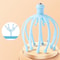 Unisex Detachable 18-Claw Massager, Multifunctional Octopus Head Massager, Stress Relief Deep Relaxation