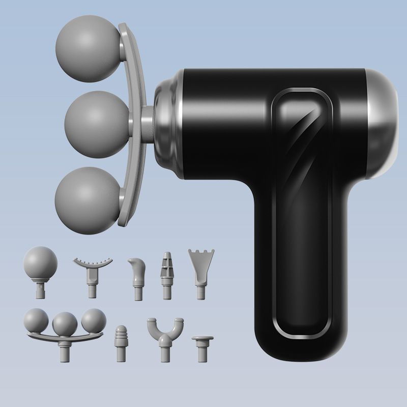 Muscle Massager For Home Fitness Mini Electric Fascia Gun Deep Tissue Neck Arm Leg Relaxation Massa 5