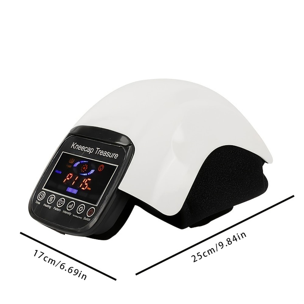 Rechargeable Knee Massager Portable Heating Pad Vibration Hot Compress Joint Support Care For Knee 1