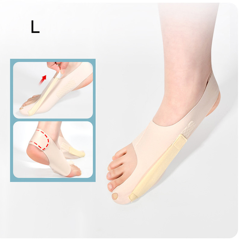 Adjustable Orthopedic Socks Big Toe Bunion Corrector Toes Separator For Pain Relief Hallux Valgus F 8