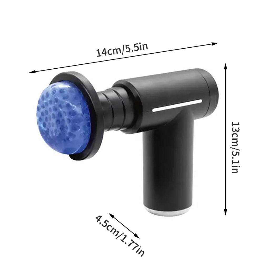Cold And Hot Compress Fascia Gun Professional Level Muscle Massage Gun 6 Heads Intelligent Relaxati 4