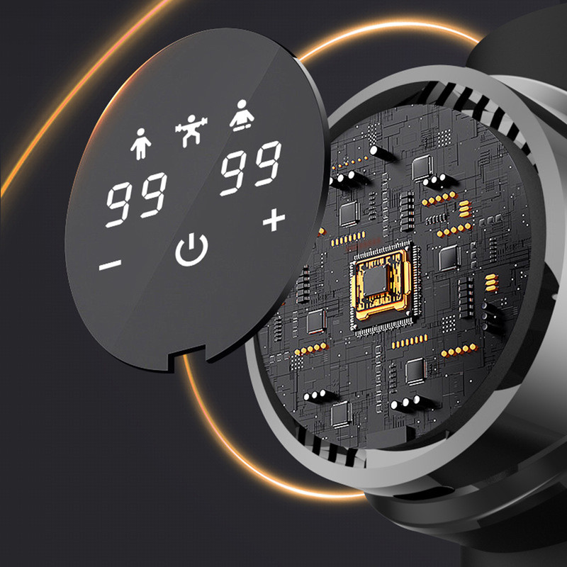 Four Headed Muscle Massager Tool Silent Fascia Gun For Relaxation And Recovery Deep Tissue Percussi 3