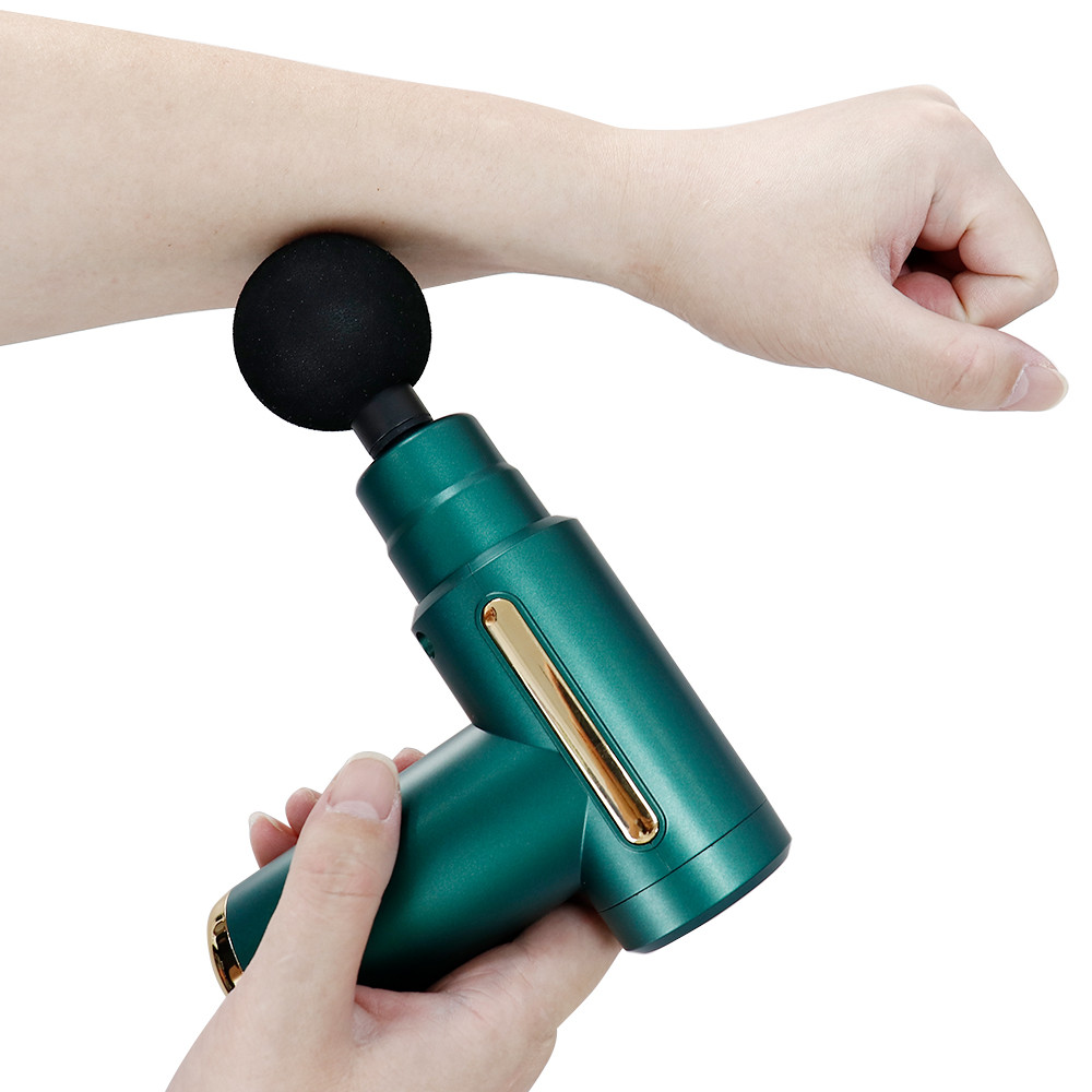 Mini Fascia Gun Device Professional Massage Gun Electric Shock Vibration Fitness Massager For Body  2