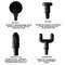 Mini Fascia Gun Device Professional Massage Gun Electric Shock Vibration Fitness Massager For Body  5