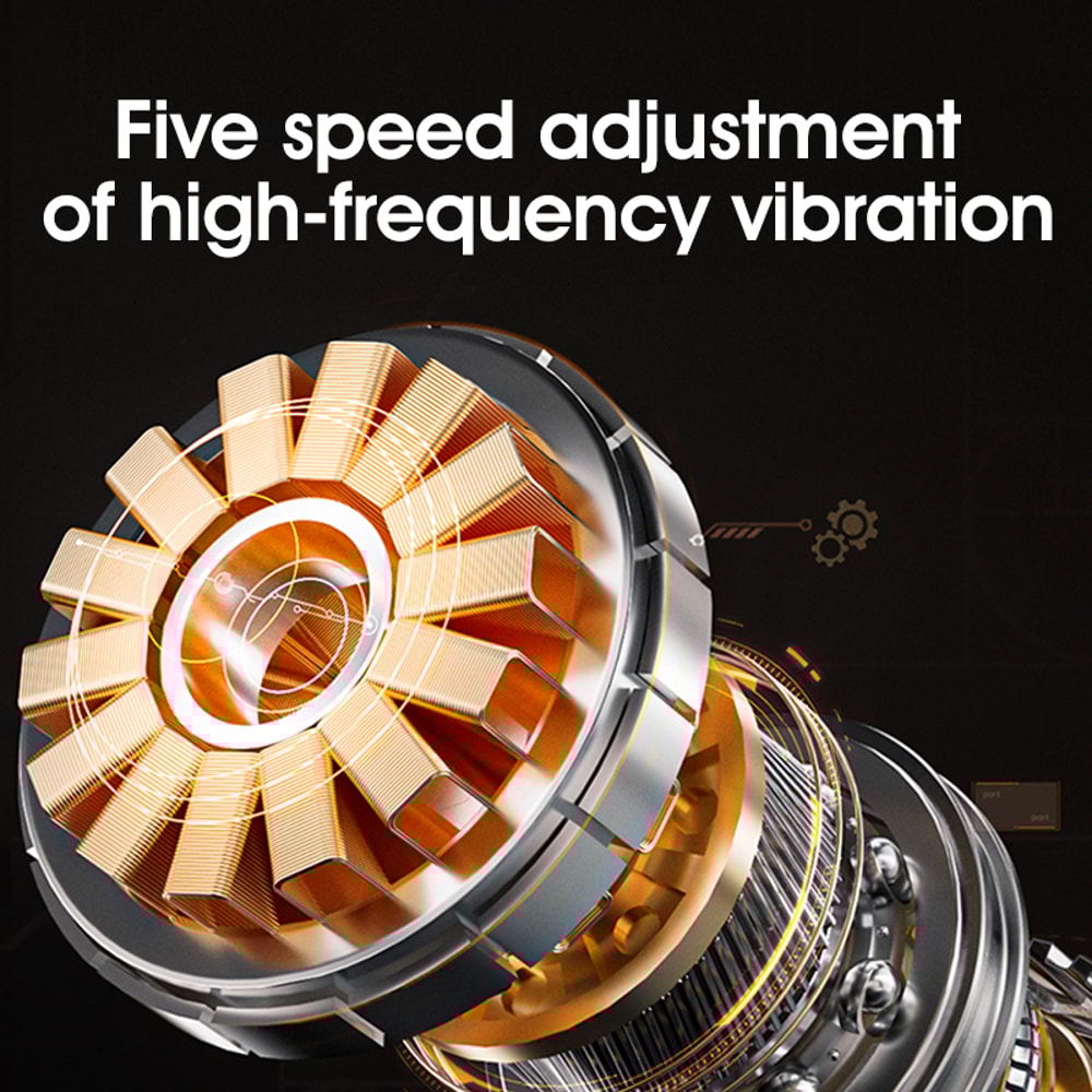 Electric Muscle Stimulation Massage, Electric Fascia Gun, Heating Muscle Relaxation, Scraping Fascia Knife Therapy