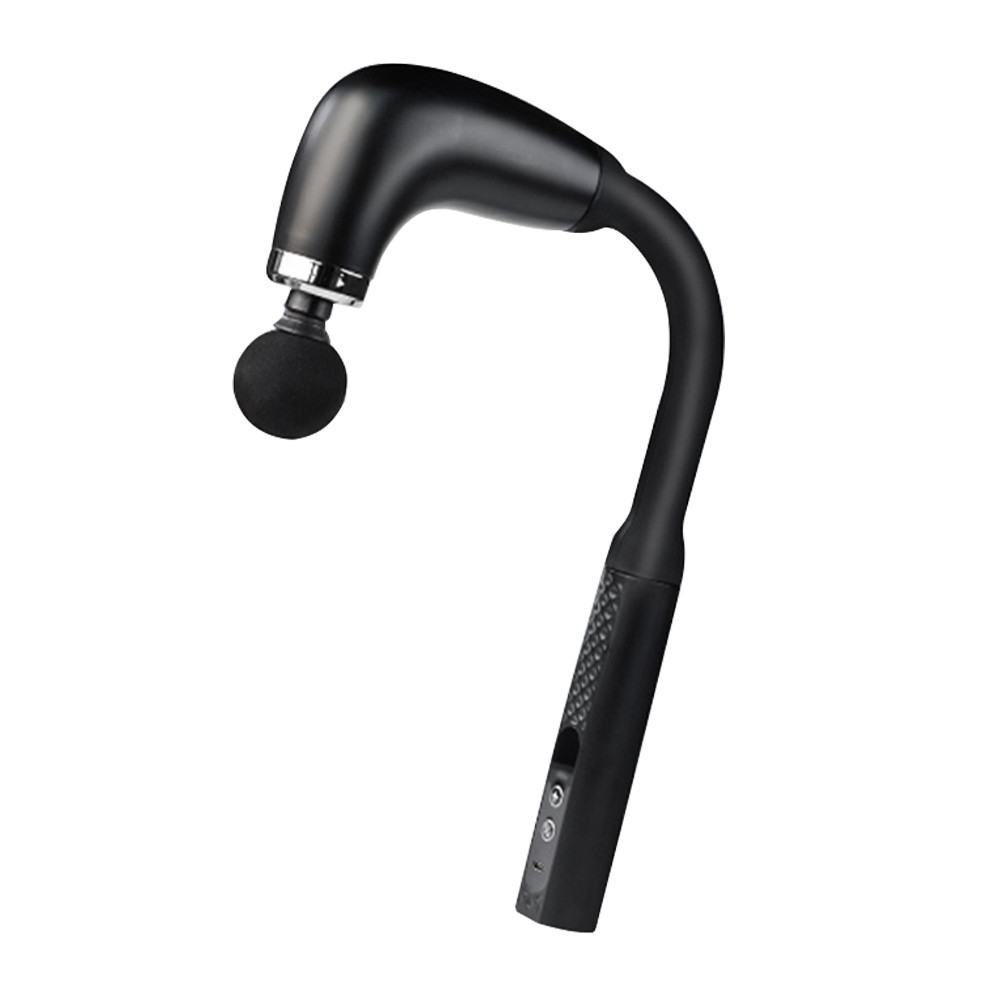 Elbow Self-Assist Massage Gun, Fascia Gun with Extended Handle, Muscle Relaxation for Upper and Lower Back, Deep Tissue