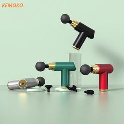 gout pain relief body massager, deep tissue muscle relaxation, portable mini massage gun pistol, facial massager