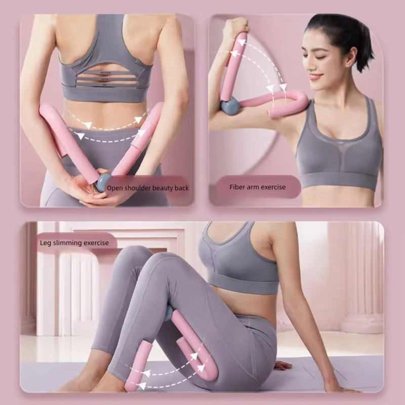 Body Leg Arm Muscle Trainer for Women, Pelvic Floor Exerciser, Thigh Slimming Workout, Waist Chest Massage Fitness Tool