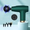 Multi-Stage Massage Gun, 4-Head Mini Fascia Gun, Portable Muscle Relaxation Massage Equipment