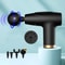 Multi-Stage Massage Gun, 4-Head Mini Fascia Gun, Portable Muscle Relaxation Massage Equipment