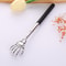 Stainless Steel Ghost Hand Telescopic Scratcher, Extendable Back Massage Stick, Portable Scratching Massager for Stress