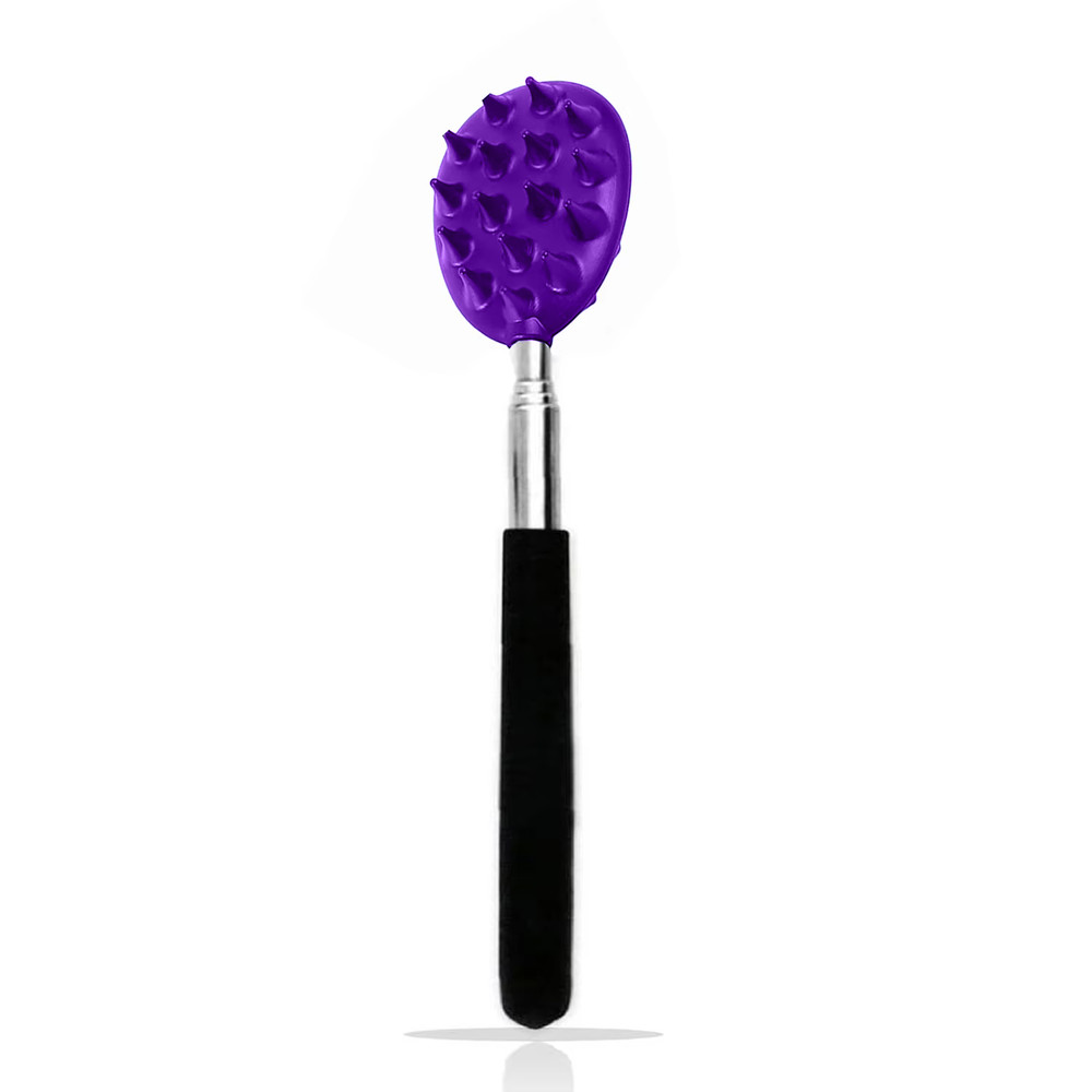 Deep Back Scratcher for Men and Women, Extendable Back Cracker with Dual Scratch Surfaces, Back and Body Massager Stick