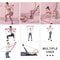 Yoga Pilates Bar Set, Multifunctional Fitness Bar Combination, Elastic Rope Back Trainer Stretching Belt