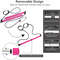 Yoga Pilates Bar Set, Multifunctional Fitness Bar Combination, Elastic Rope Back Trainer Stretching Belt