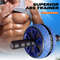 Silent Abdominal Wheel For Core Strength UniversalSports Fitness Abs Roller Toning Slimming Home Gy 0