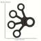Antistress Finger Grip Silicone Ring Exerciser 3 Levels Fitness Resistance Band Finger Sensory Hand 1