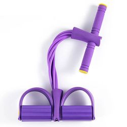 multi functional six tube pedal tensioner, elastic band tension rope, yoga and abdominal strengthening fitness equipment