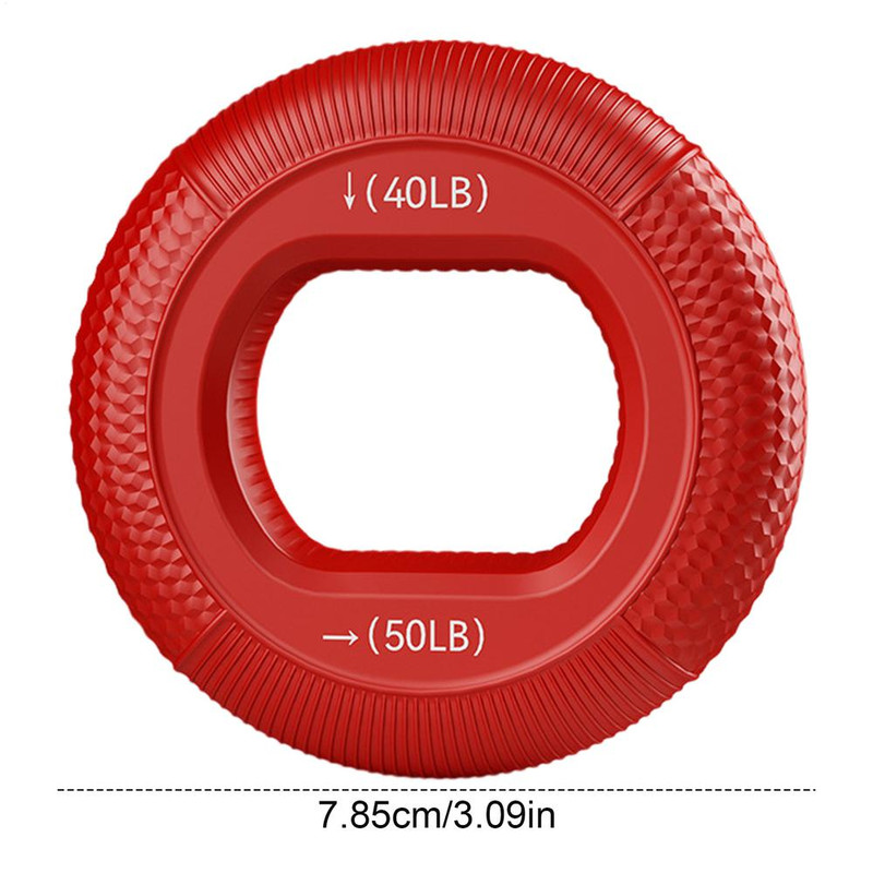 Hand Grip Strengthener Ring Silicone Finger Trainer Wrist And Finger Workout Expander Muscle Streng 8