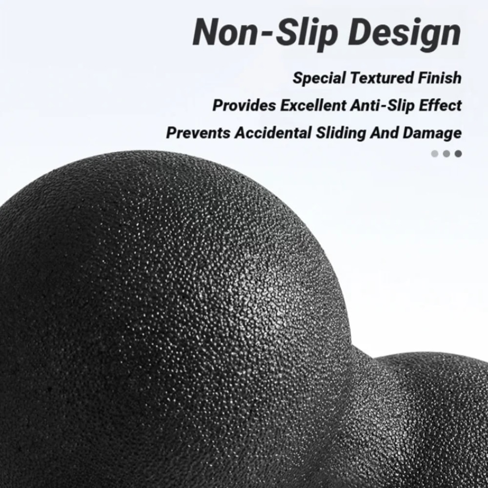 Muscle Relaxation Fitness Equipment, Yoga Solid Peanut Massage Ball for Body Massage, Pain Relief and Neck Support Tool
